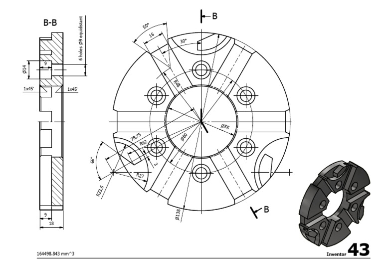 The CAD Album of 100 Parts - 043 | PDF