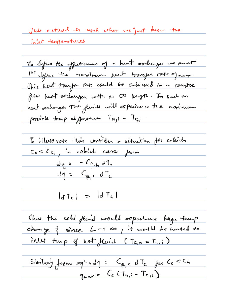NTU - Design of HE | PDF | Heat Exchanger | Chemistry
