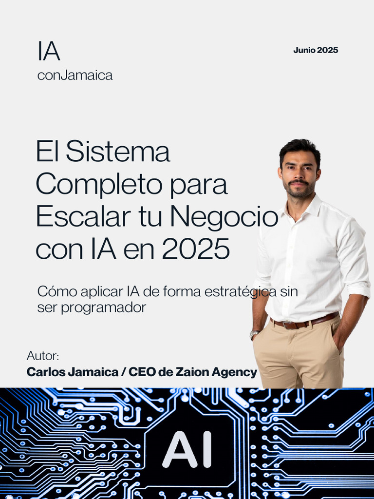 Escala tu Negocio con IA en 2025 | PDF | Inteligencia artificial ...