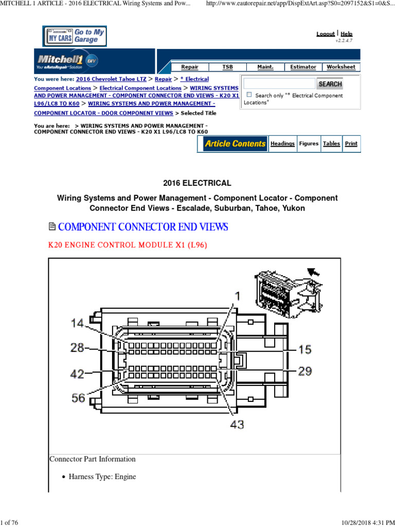 Component Connector End Views K20 To K60 | PDF | Electrical Connector ...