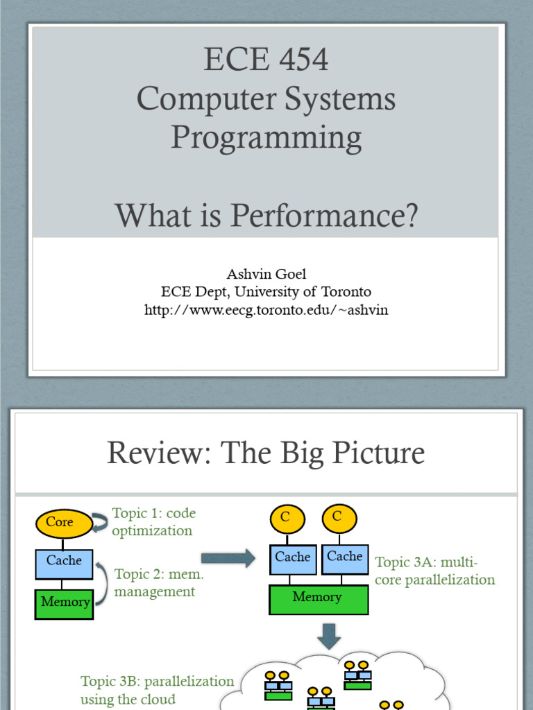 Understanding Performance in Computer Systems | PDF | Cpu Cache ...