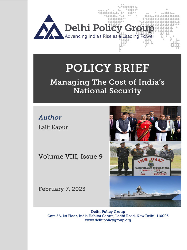 National Security Budget Analysis 2023 | PDF | Government Spending ...