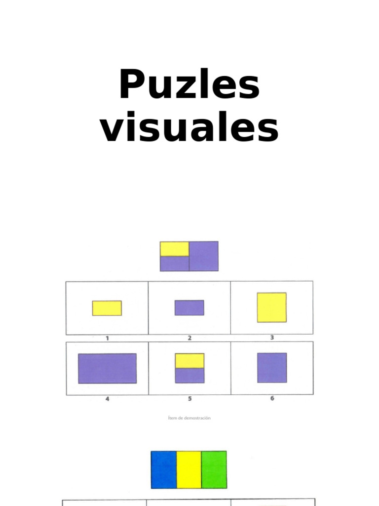 Puzles Visuales | PDF