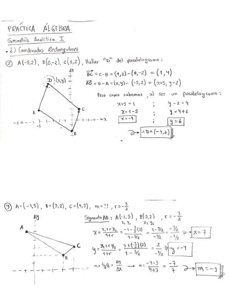 Algebra Ariel Geometria Analitica 1 | PDF