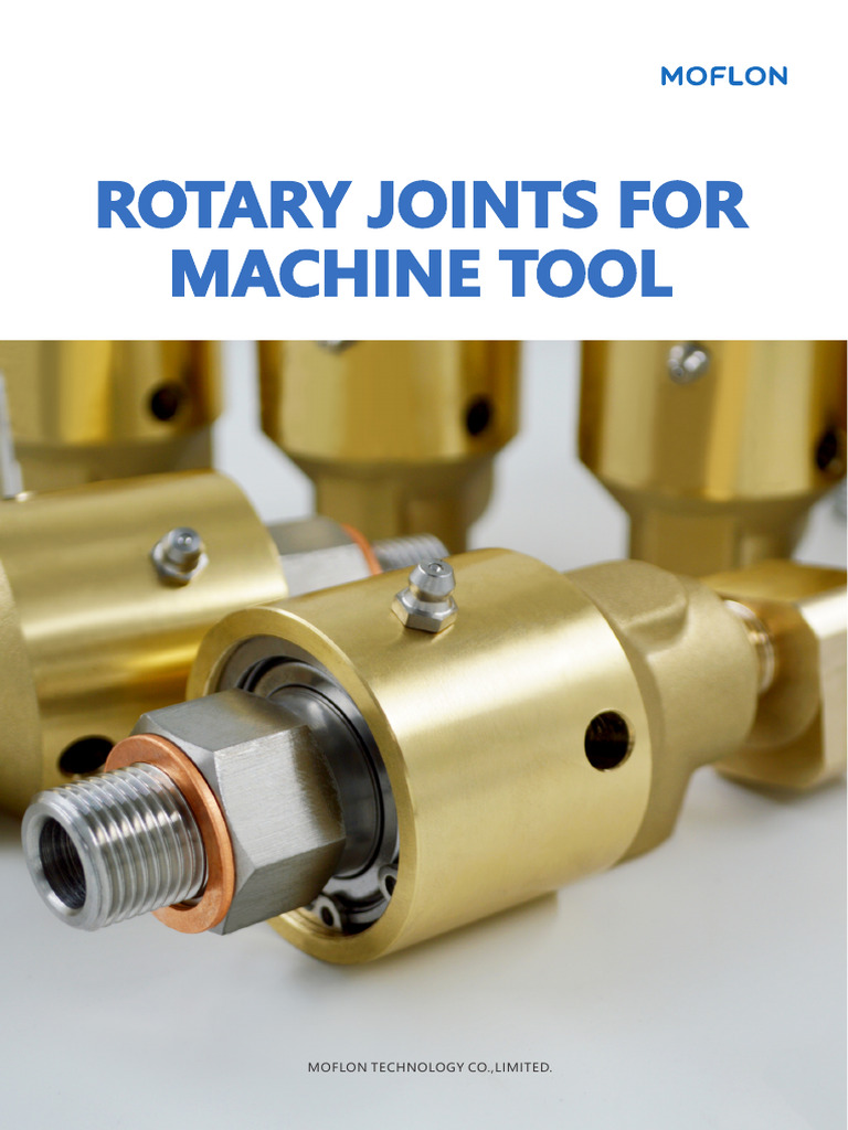 Rotary Joints for Machine Tools | PDF | Bearing (Mechanical) | Machines