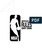 NBA Rule Book 2007-2008