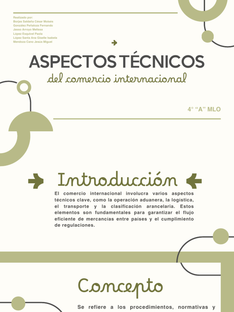 Aspectos Del Comercio Internacional PDF | PDF | El comercio ...