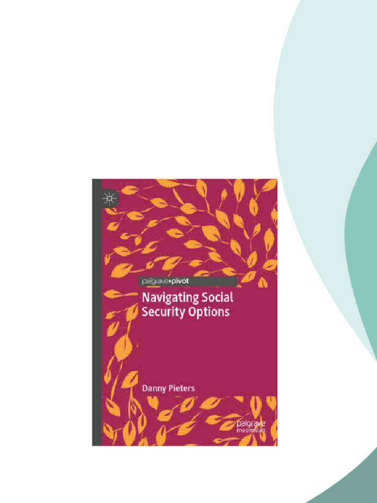 Navigating Social Security Options Danny Pieters pdf download PDF Pension Social Security