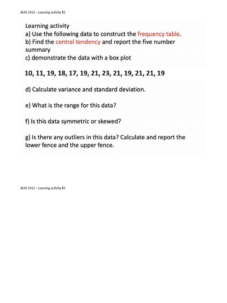 Learning Activity #2 | PDF
