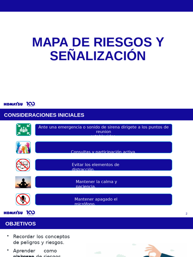 Mapa de Riesgos y Señalización Laboral | PDF | Tormentas