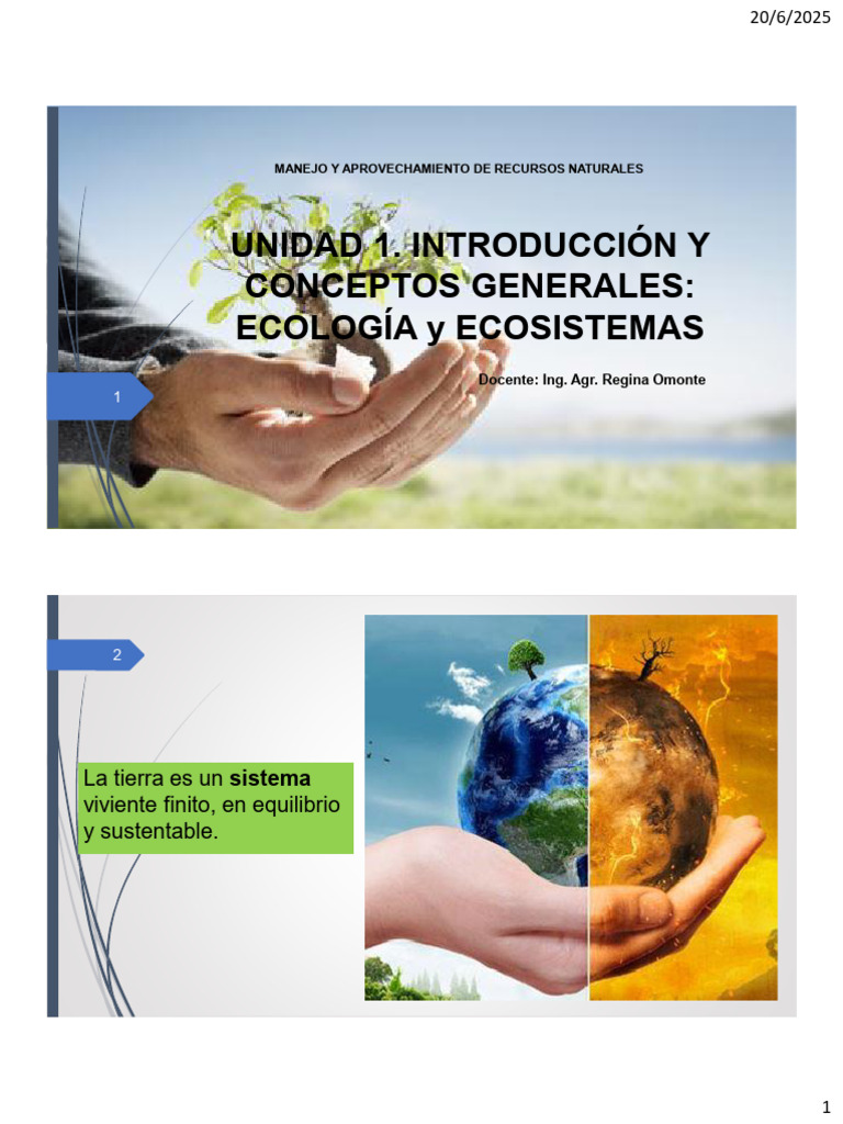 Introducción a Ecología y Ecosistemas | PDF | Ecosistema | Ecología