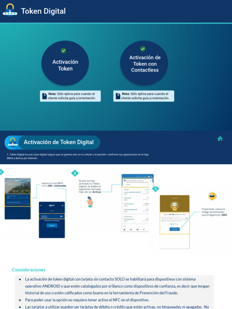 Guía de Activación de Token Digital (2) | PDF | Informática