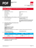 Material Safety Data Sheet - Fabuloso | PDF | Carbon Dioxide | Personal ...