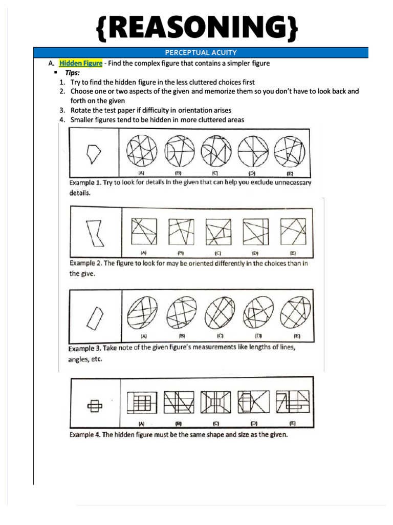 Reasoning Notes | PDF