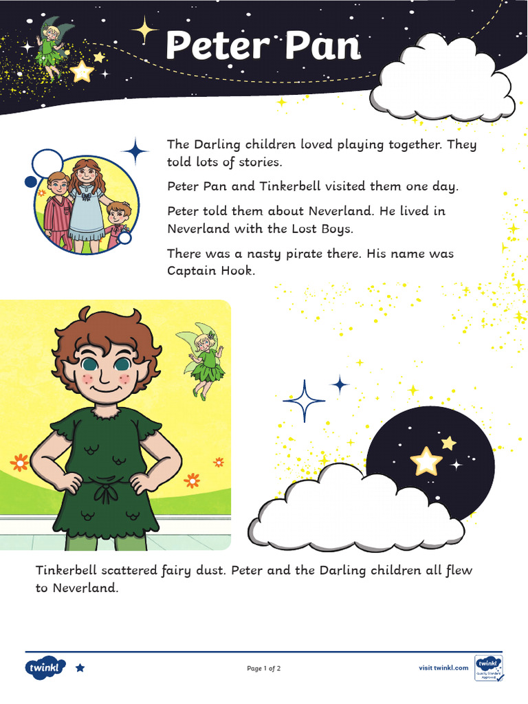 Peter Pan's Adventures in Neverland | PDF | Peter Pan | Lost Boys ...