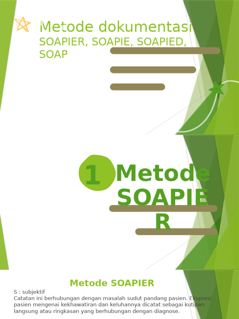Metode Dokumentasi SOAP dan Variannya | PDF