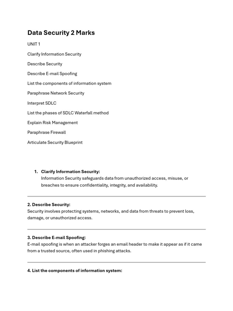 Comprehensive Guide to Information Security | PDF | Security | Computer ...