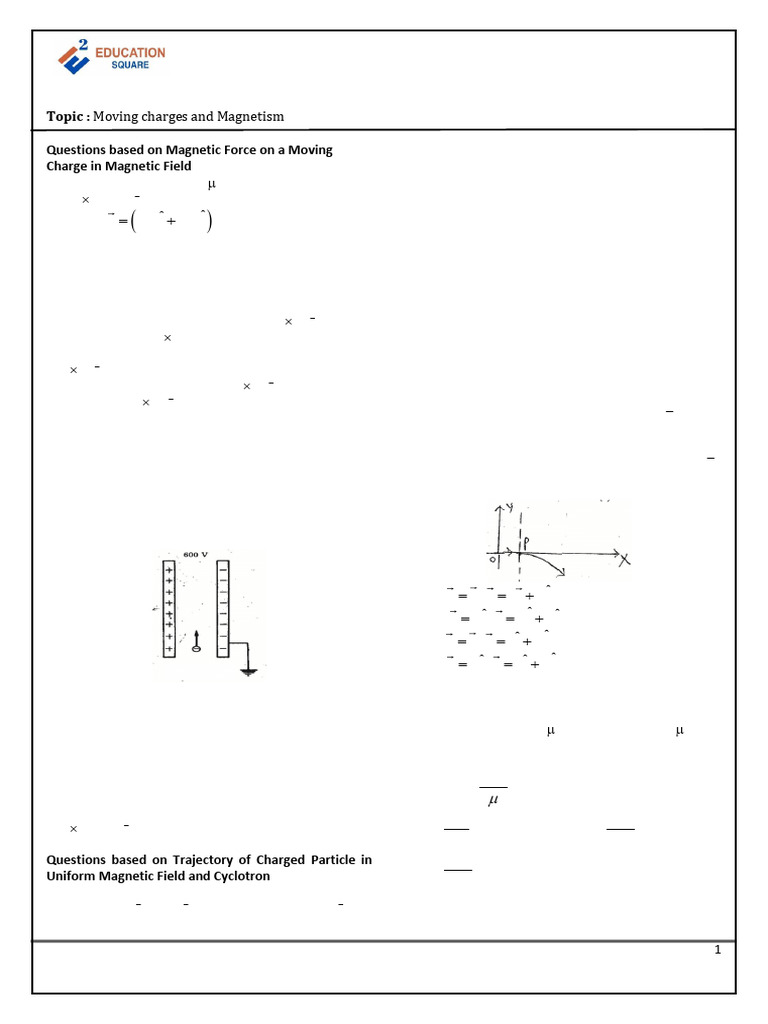 Magnetic Fields from Two Current Wires | PDF | Magnetic Field | Electron
