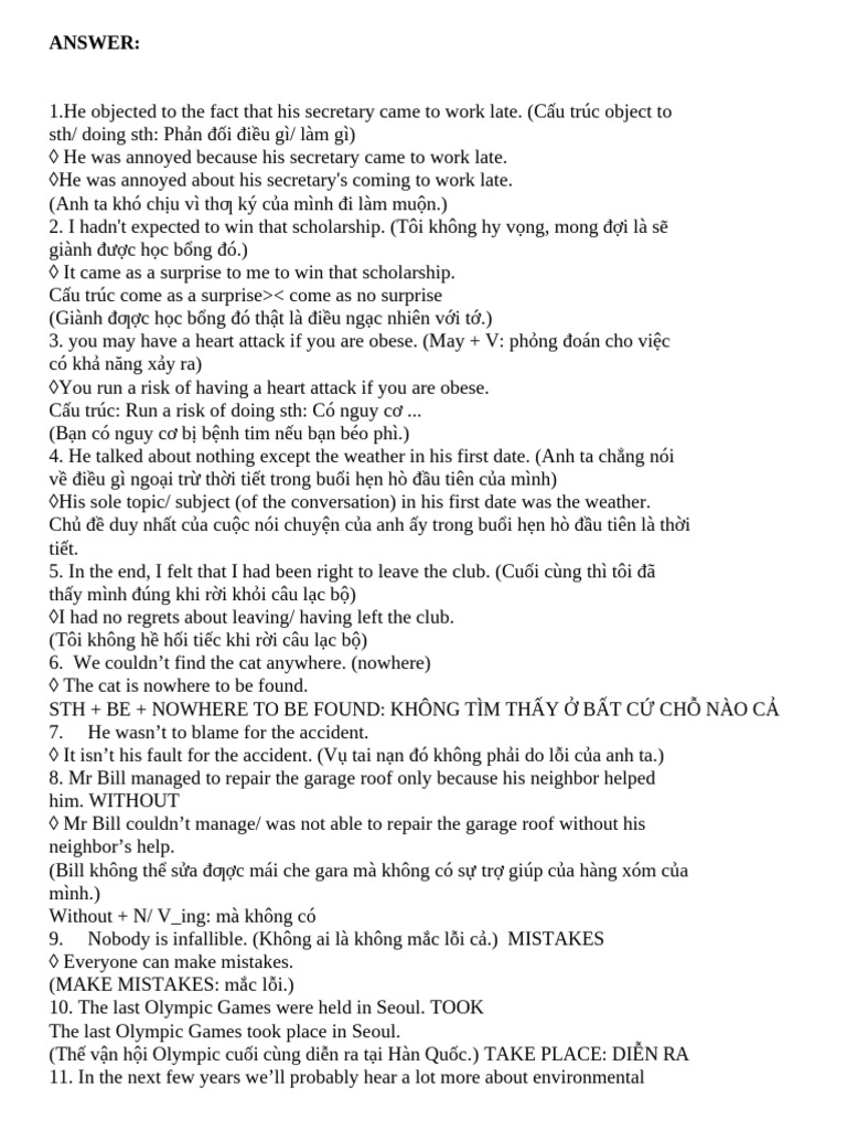 English Sentence Transformation Guide | PDF