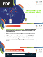 GeMARPTS: Availability & Transaction Report | PDF | Procurement | Internet