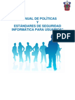 Manual de Politicas y Est and Ares de Seguridad A para Usuarios