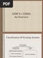 GSM vs. Cdma An Overview