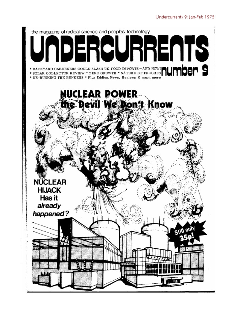 Undercurrents 09 JanFeb 1975 | PDF | Nuclear Weapons | Nuclear Power