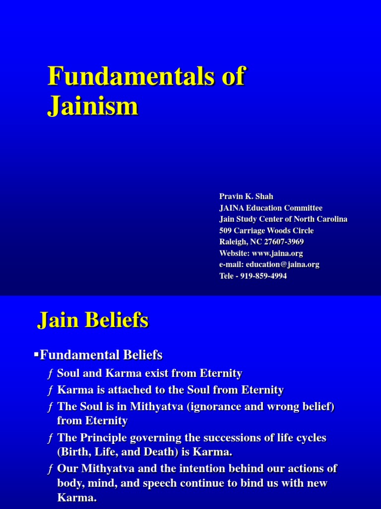 Key Beliefs of Jainism Explained | PDF | Karma | Soul