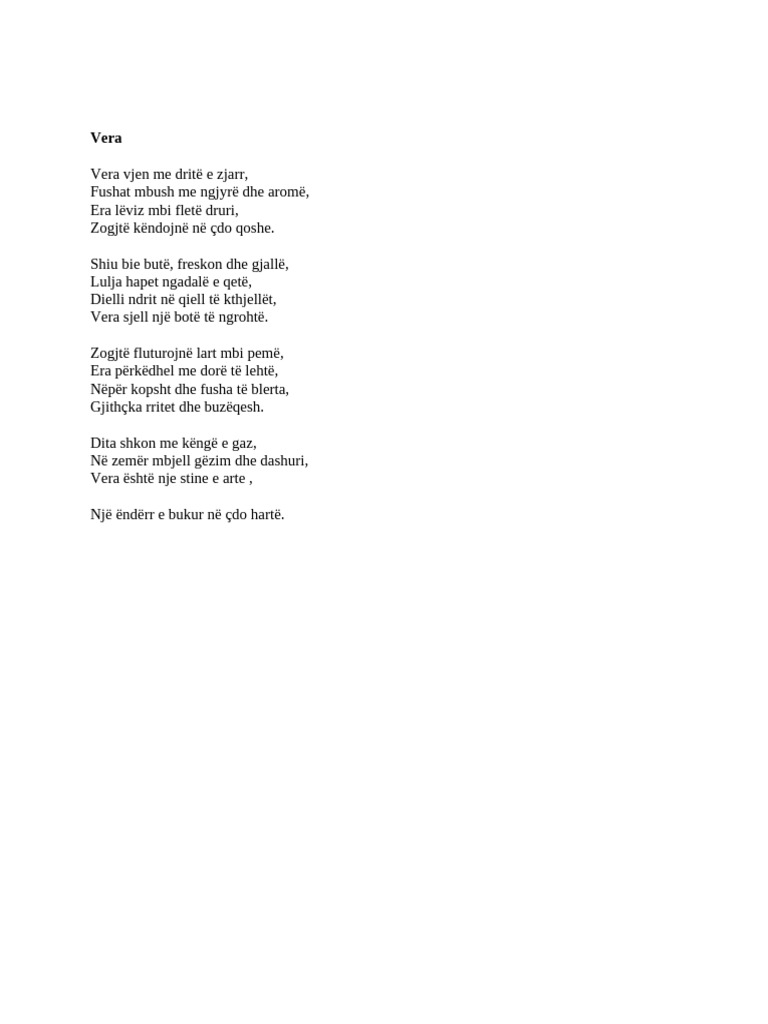 Vera | PDF