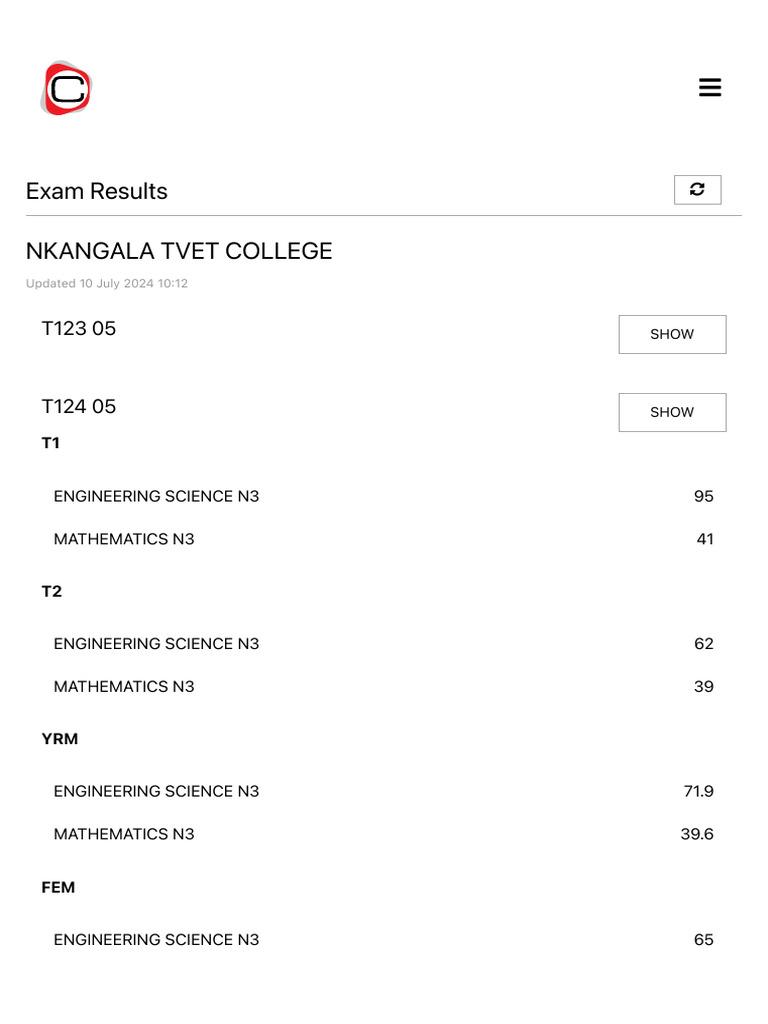 Letaba TVET College Exam Results | PDF