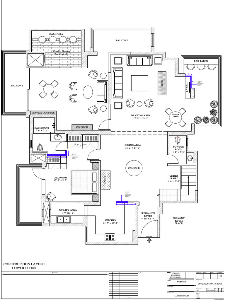 Detailed Lower Floor Layout Plan | PDF | Room | Home - On The Lower Floor