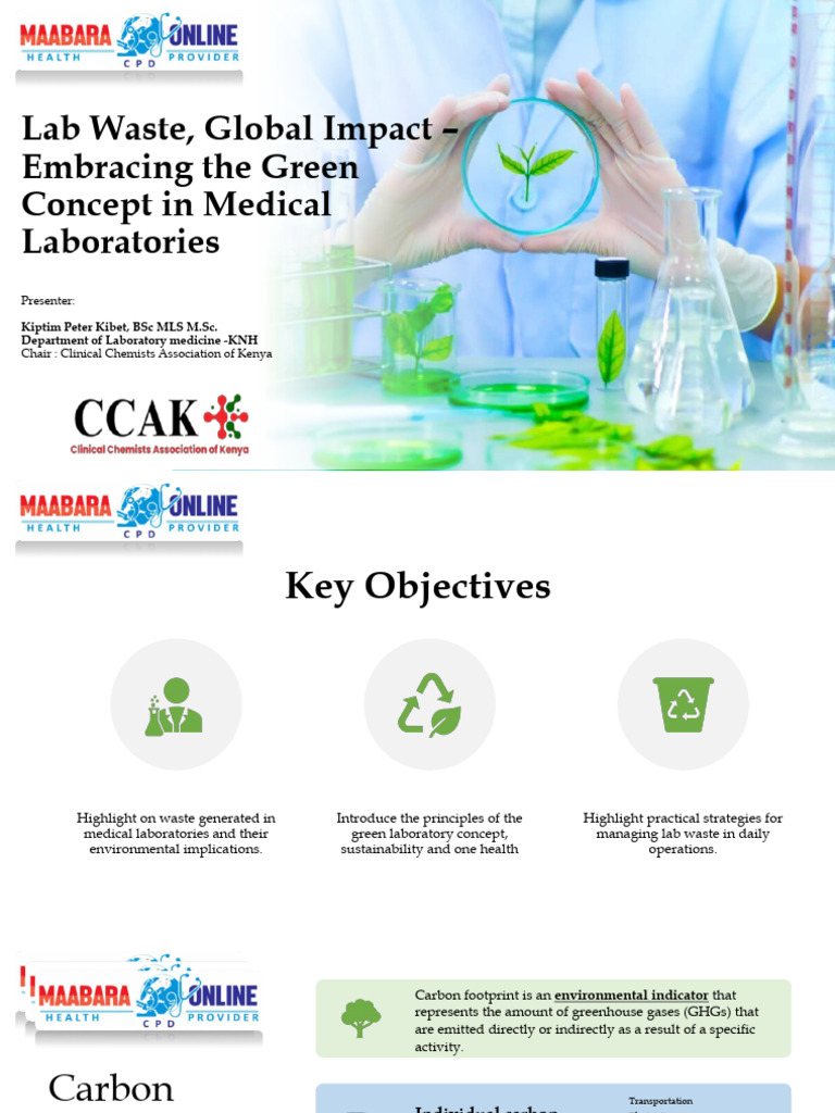 Green Lab Concept Maabara | PDF | Greenhouse Gas | Climate Change