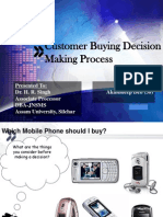 Consumer Decision Making Process