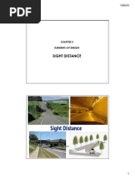 FDOT Sight Distance Criteria Overview | PDF | Interchange (Road ...