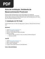 Tutorial de Node.js no VS Code | PDF | Script Java | Distribuição Linux