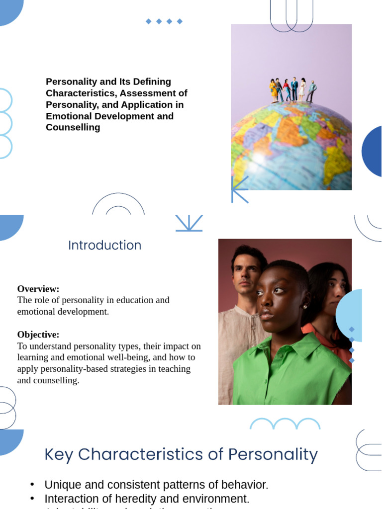 Exploring Personality Characteristics Assessment and Implications For ...