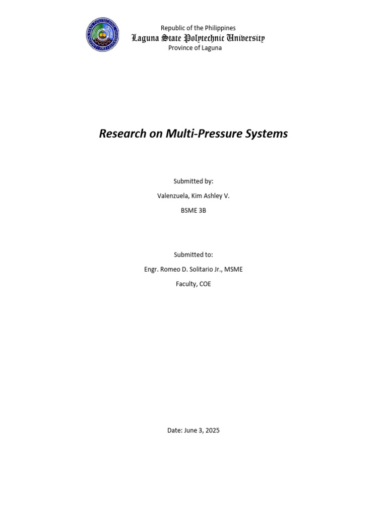 Multi-Pressure Refrigeration Systems Explained | PDF | Refrigeration ...