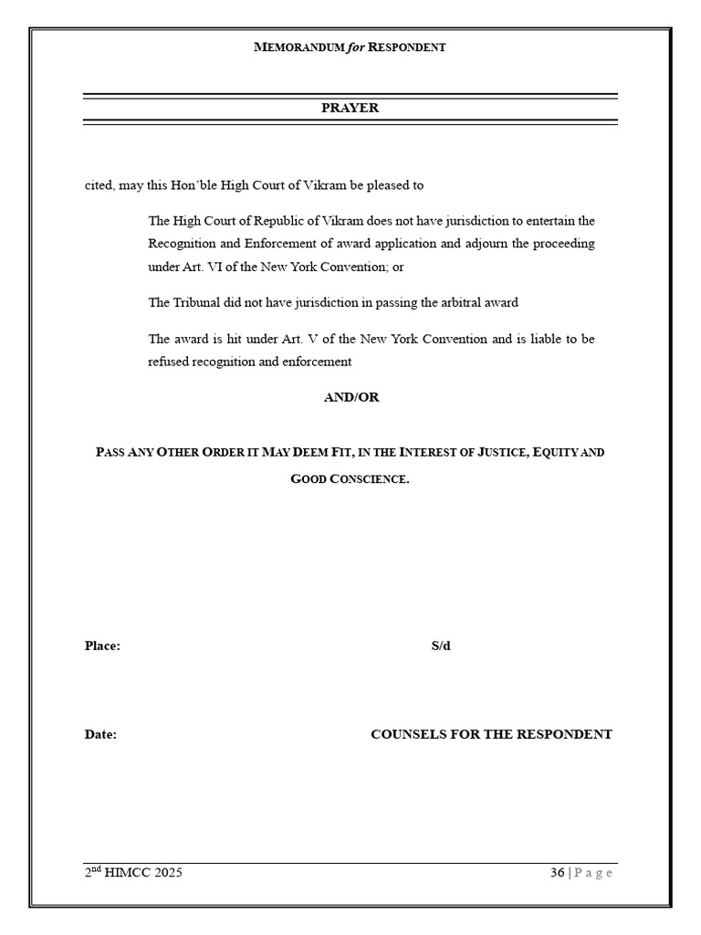 Prayer Format | PDF