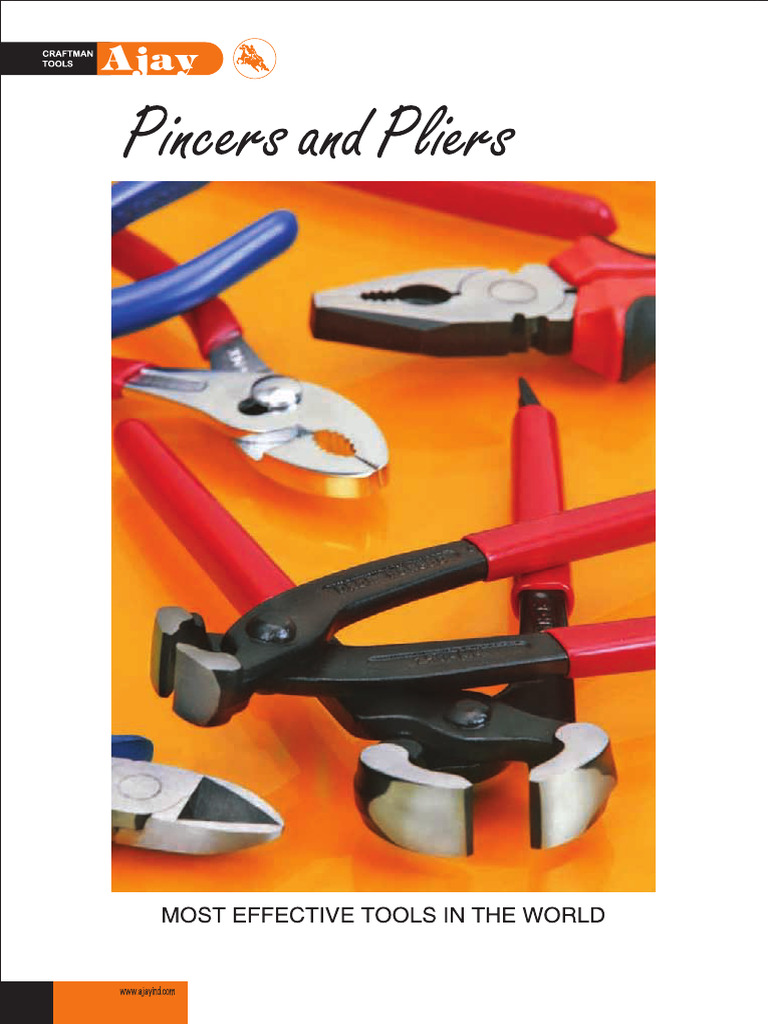 Ajay Industries Pincers-Compressed Tools | PDF