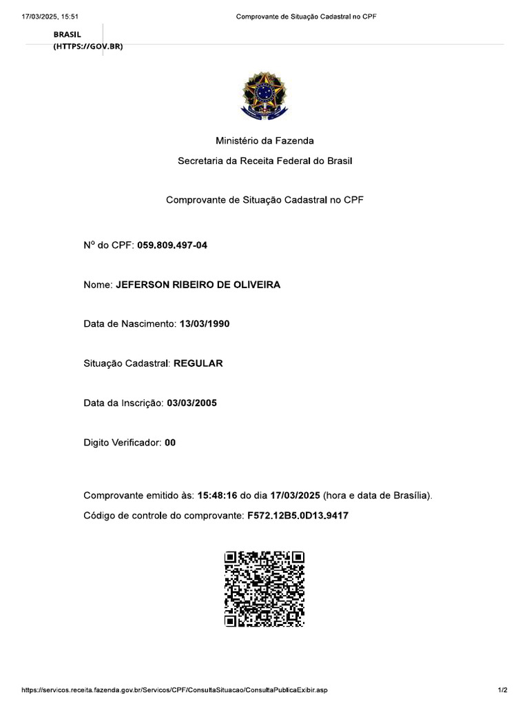 CPF RG Merged | PDF