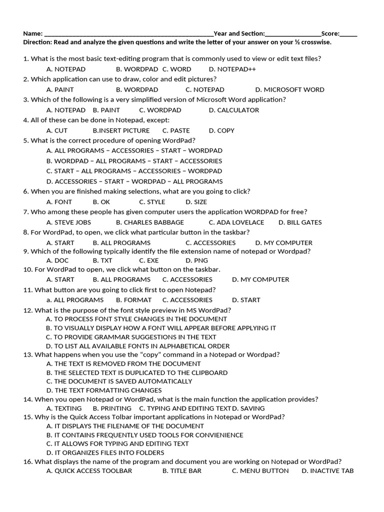 Icf 8 4th Quarter g7 | PDF | Printer (Computing) | Window (Computing)