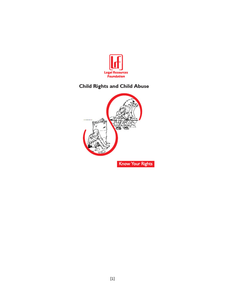 Children's Rights in Zimbabwe Explained | PDF | Child Abuse | Children ...