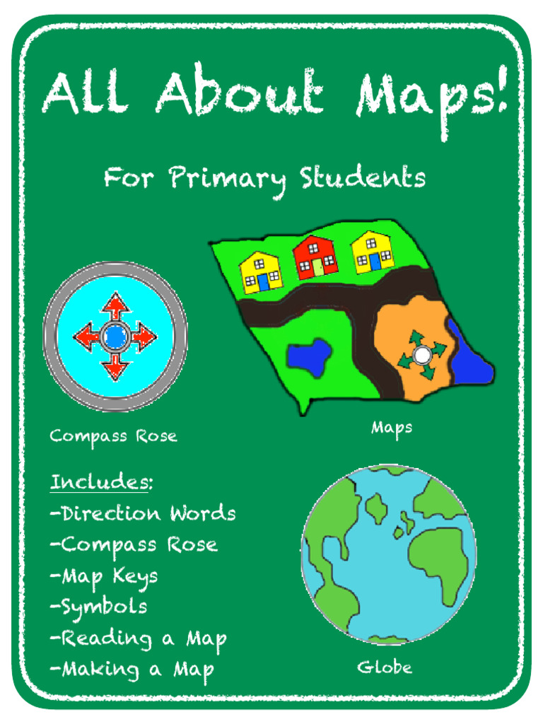 英語版　All About Maps All about Maps - The Child's World