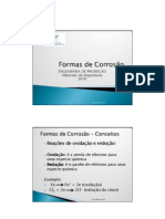 5 Aula A - Formas de Corrosão