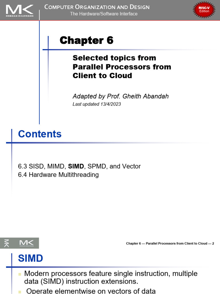 Parallel Processor Multithreading Explained | PDF | Central Processing ...