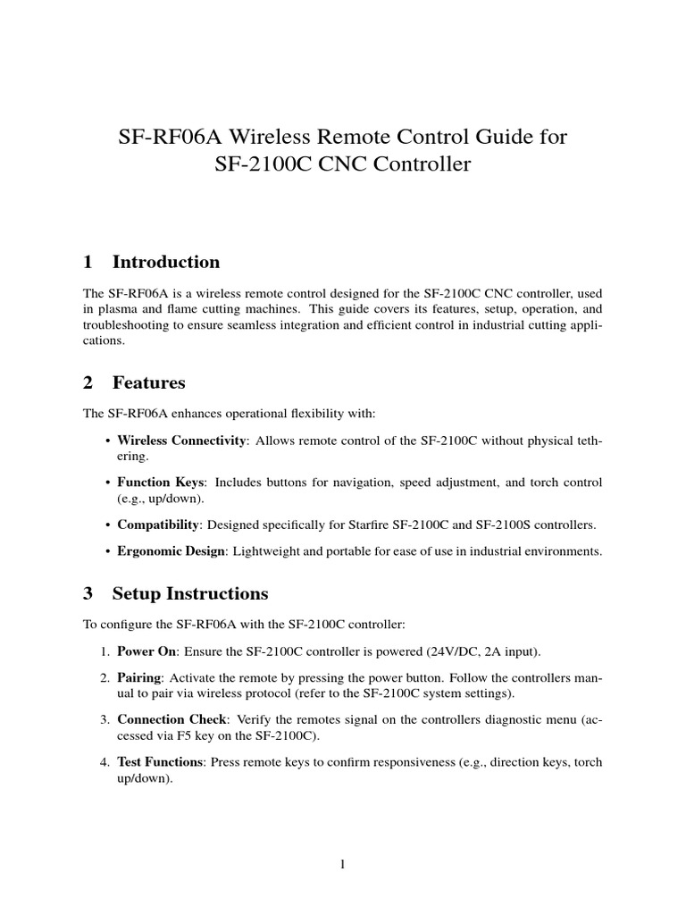 SF-RF06A Remote Guide for SF-2100C | PDF | Menu (Computing) | Remote ...