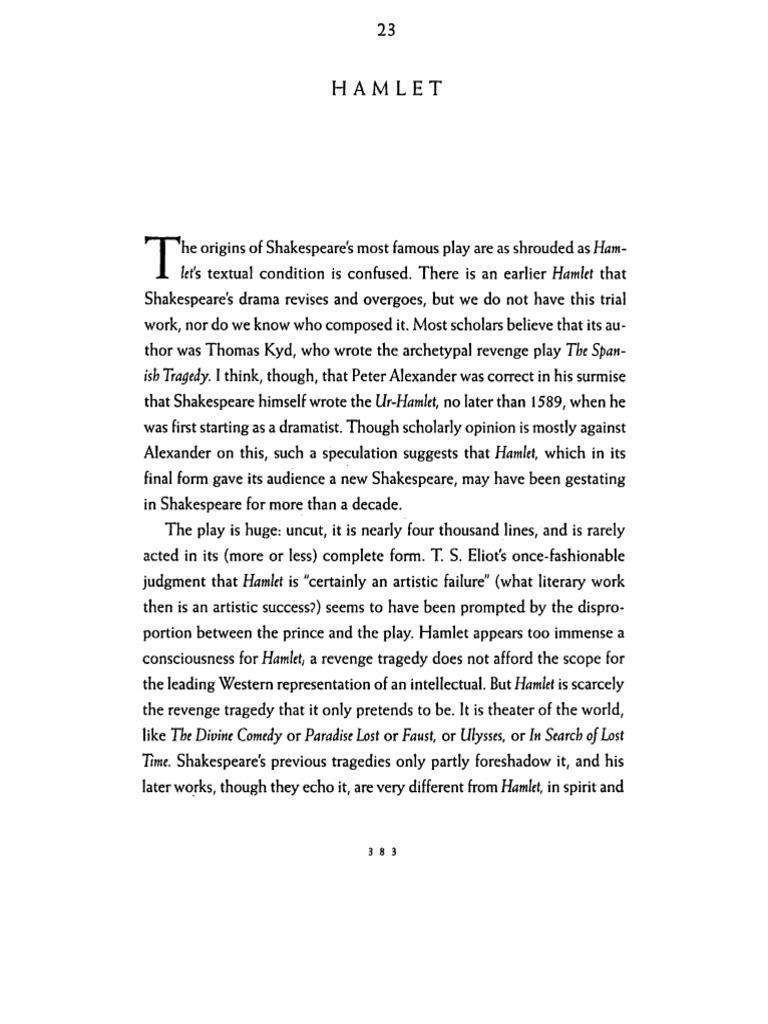 Exploring the Depths of Hamlet | PDF | Hamlet | William Shakespeare