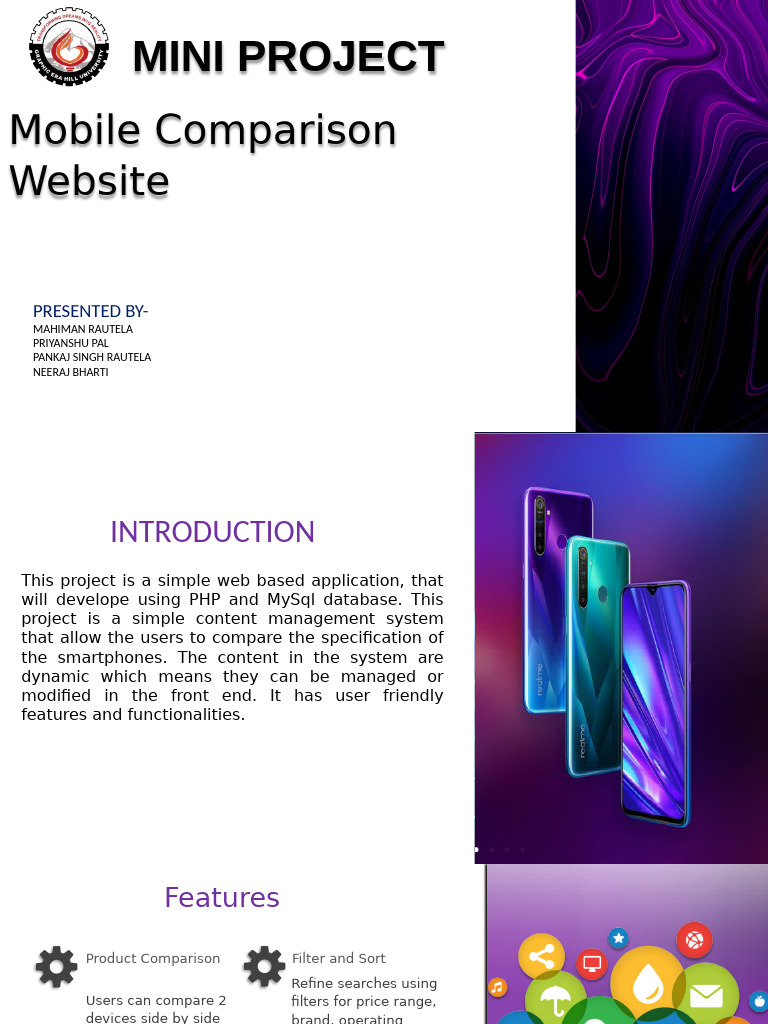 Mobile Compare Website | PDF