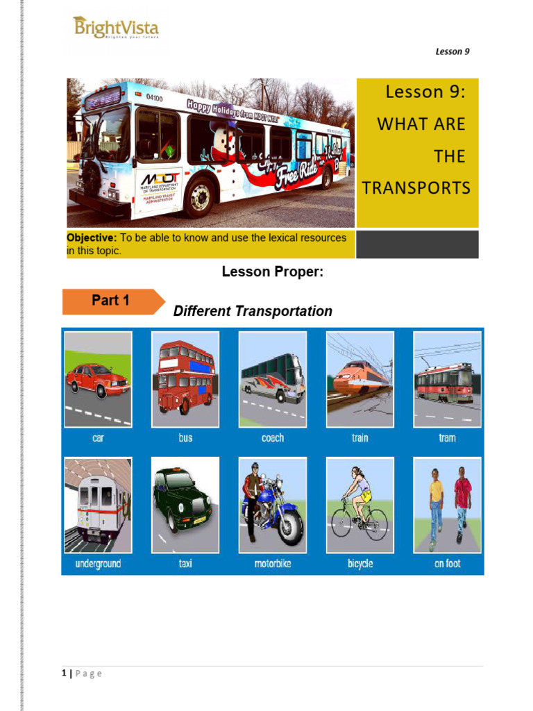 Understanding Transportation Basics | PDF | Public Transport | Transport