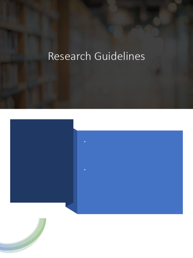 Research Guidelines | PDF | Books | Thesis